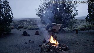 Isn't It Thrilling How This Fantasy Baremaidens Campire Masturbates Outdoors In Costume Until She Cums?