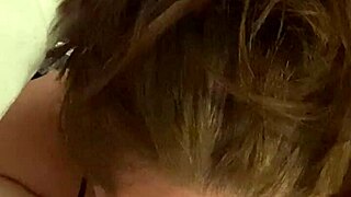 sexy milf gives blowjob