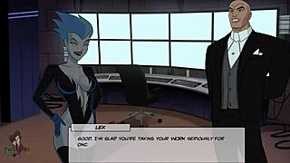 personal dc comics something unlimited part 29 with livewire sucking cock in catsuit cosplay