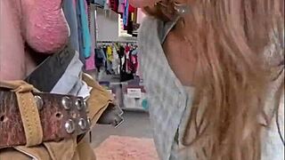 French model Eden Ivy experiences intense moment