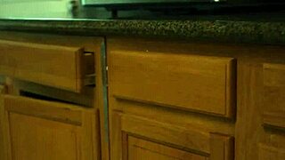 Busty latina milf wife Little Puck licks and fucks husband with big black cock