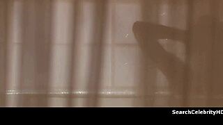 Isn't that Angelina Jolie as Lara Croft getting intimate in Tomb Raider?