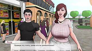 Complete Gameplay - Divine Heel Part 5 With Horny Nurse Titty Fuck And Cumshot