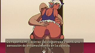 NTR game Rice Shion montando cock to creampie in raw action