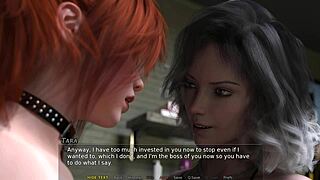 lets play caseys fall part 6b with unshaved redhead getting wild in outdoor public hairy fetish