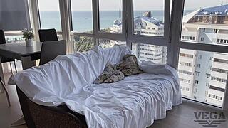 First Double Anal Scene Legal Porno Backstage With Teen Fucking Huge Cock!