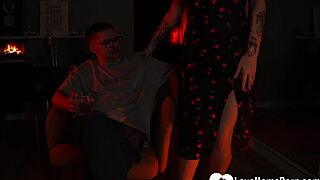 Our Romantic Evening Ends with Hard Pussy Pounding and Cum from Big Cock!