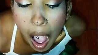 rossy ebony tries on sexy lingerie and ends up in hot cumshot action with that slutty mexican teen vibe 🔥💦