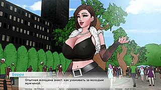 Complete Gameplay - Divine Heel Part 5 With Horny Nurse Titty Fuck And Cumshot