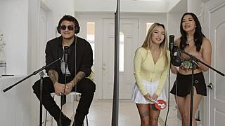 Can Victor Ray Handle Linda Lan And Scarlett Alexis In Steamy Asian Threesome?