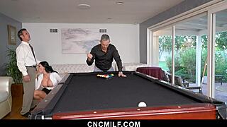 take care of both successful businessmen and attend to their most lustful needs even if its about a kinky threesome in the office - cncmilf