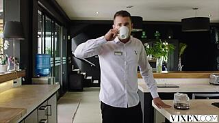 Can beautiful frenemies Sandra and Selva really share a cock in outdoor threesome?