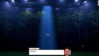 Let's play Midnight Ride Galactic Detour DLC ending 2 with robot love