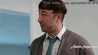 Damn! Chad Saves His Neighbor's Wet Pussy While Licking Those Pierced Nipples And Big Tits In Doggystyle Rescue!