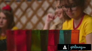 Alex, you're squirting so much from my fingering in this public femdom session!