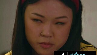 Alex, you're squirting so much from my fingering in this public femdom session!