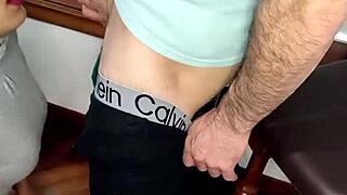 im so horny my stepfather gives me facial cumshot after deepthroat pov