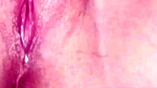 Why not watch this horny milf tease her wet hairy pussy with vibrator?