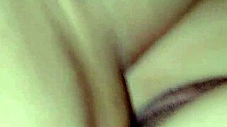 Asian girl receives cumshot using her armpit in missionary