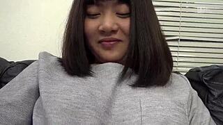 Japanese Girl Kamiki Fuma Shows Off Her Vibrator Collection in Detailed Blowjob Scene