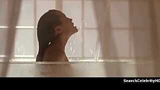 Isn't that Angelina Jolie as Lara Croft getting intimate in Tomb Raider?