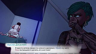 Complete Gameplay - Divine Heel Part 5 With Horny Nurse Titty Fuck And Cumshot