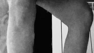 gretala shows foot fetish with breast and ass details