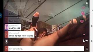 portrait of beautiful black teen