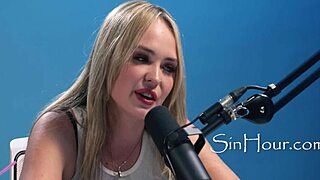 i adore lilly bell in her horny casting interview and solo masturbation