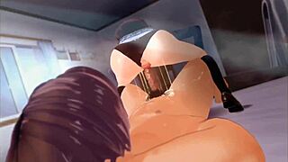 Sexy slave gives blowjob to monster big cock in bdsm compilation with black domination