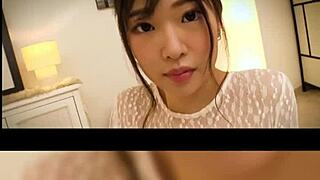 Hey, check out this Japanese top model in her casting interview