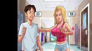 hey, you won't believe how roxxie gets clapped by mia in that super fuck session. it's all about big tits milf action in the lock room!