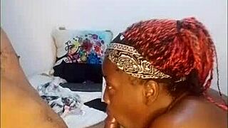 Hey big cock, what if one hot ebony slut sucks you sloppily until swallowing cum as your unlocked slave?