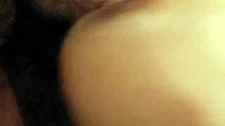 Ex girlfriend takes creampie in anal