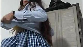 Horny Latina Student Waits for Boyfriend to Fuck Her Tonight