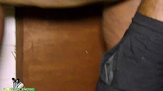 Husband And Wife Enjoy Intense Kitchen Sex With Monster Cock And All Round Doggystyle Fucking. Ebony Couple Goes Hardcore.