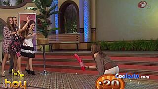 Mexicana Andrea Legarreta Mega Culote Empinada In 720p Hd