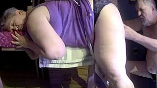 59yo Tennessee Slutwife Bent Over Sawhorse With Pussy Closeup And Dildo Fuck In Hidden Cam Milf Action Featuring Big Ass