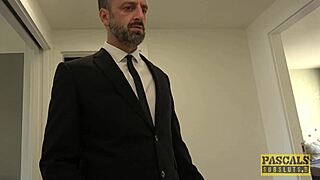 Pascalssubsluts - babe Elena Vega THROATED before ANAL BDSM