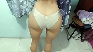 the wife of my stepfather loves when i fuck her big ass at home