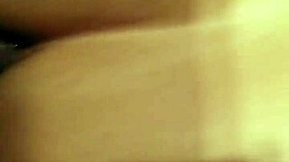 Ex girlfriend takes creampie in anal