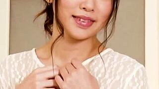 Hey, check out this Japanese top model in her casting interview