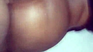 Granny Said Cum on Her Pussy After Homemade Doggystyle Fucking with Mature Ebony Couple and Big Black Cock Cumshot