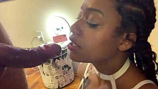 enteada, you owed me big time, so you paid up with that amazing black kiss and sexy amateur action