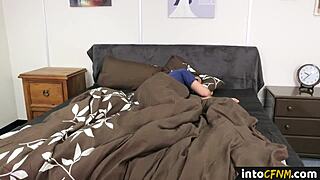 cfnm babes tease by sucking submissive roommate cock in dorm