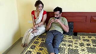 Sexy Maid with Big Tits Gets Fucked by Owner in Homemade Couple Action