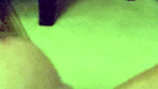 Flashing My Friend While He Watches TV!