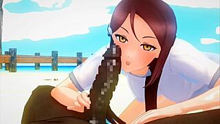 Sexy slave gives blowjob to monster big cock in bdsm compilation with black domination