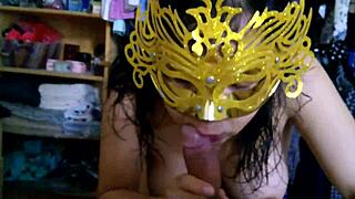 Pregnant gloria gives delicious blowjob to paco in oral group session with swingers couple