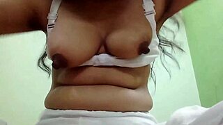 shikha bhabhi starts her chubby tits masturbation in quiet night setting